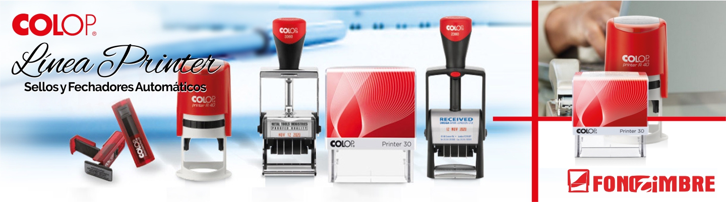 Colop línea Printer - Timbres automáticos profesionales