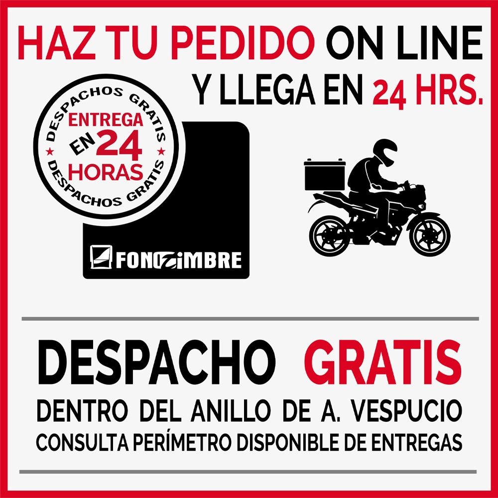 Timbres Urgentes en 24 Horas - Entrega Express Gratis Santiago - Diseño Gratis Incluido - Cotiza WhatsApp - Fonotimbre